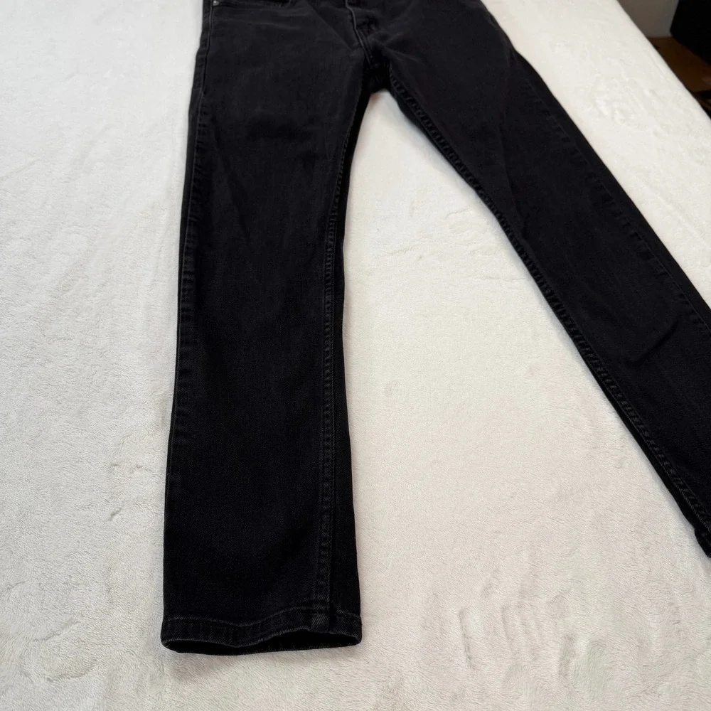 Levi's 512 Slim‎ Taper Jeans Mens W31 L30 Black Good Waterless 28833-0287